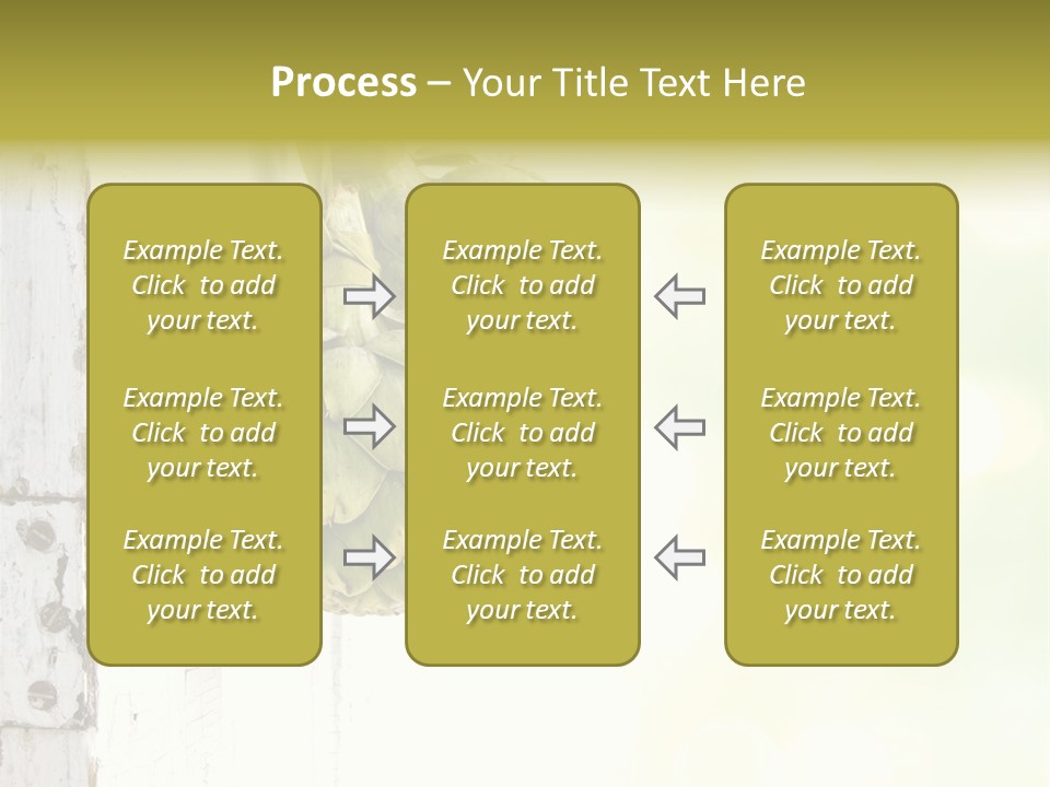 A Bunch Of Unripe Bananas Hanging On A Wall PowerPoint Template