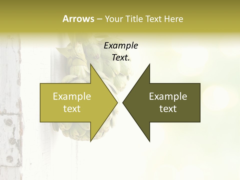 A Bunch Of Unripe Bananas Hanging On A Wall PowerPoint Template