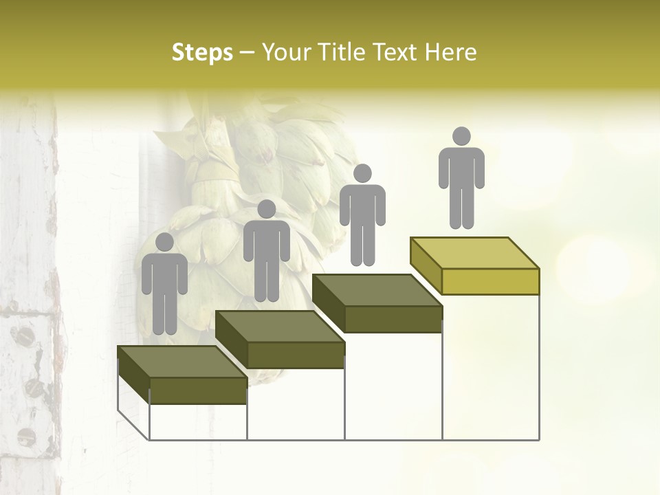 A Bunch Of Unripe Bananas Hanging On A Wall PowerPoint Template