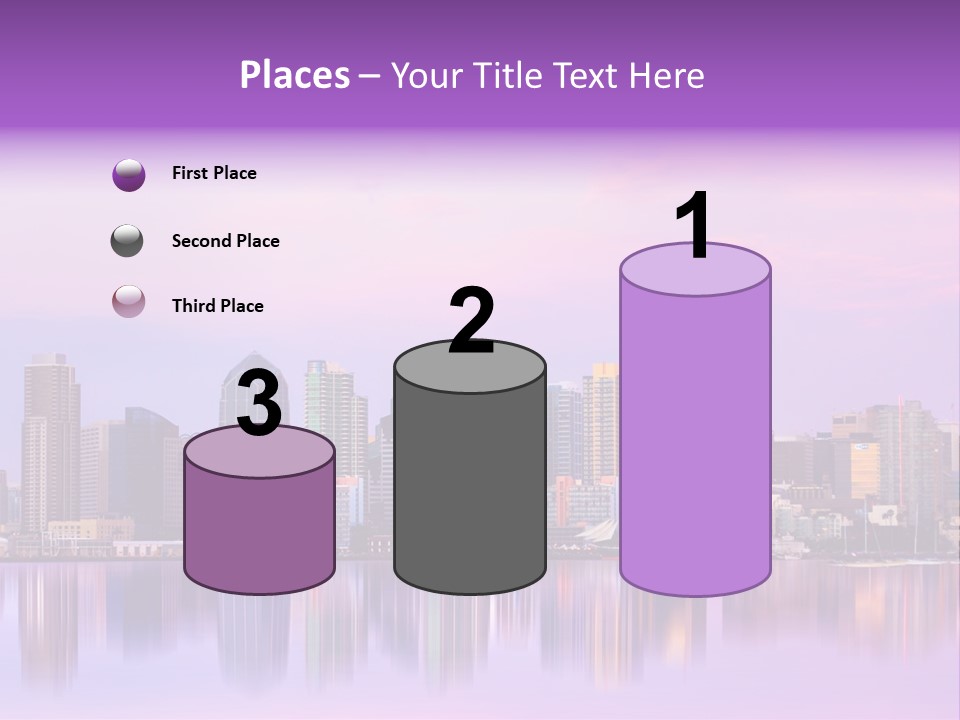 Outdoor Dusk Modern PowerPoint Template