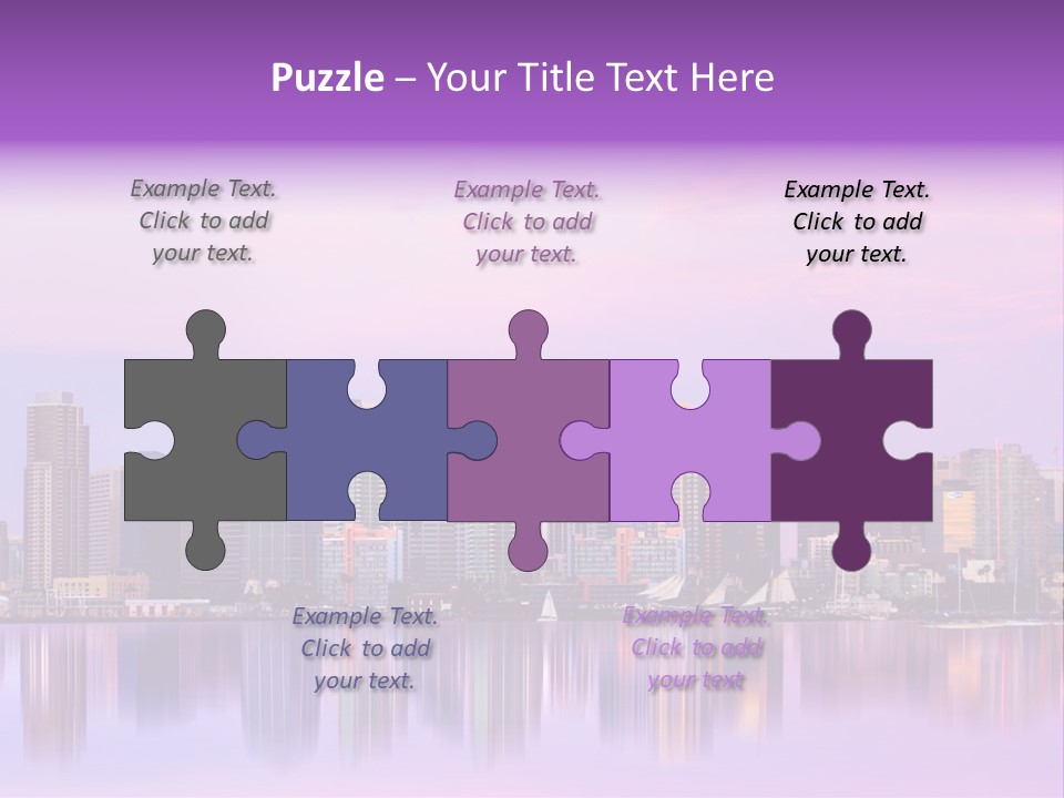 Outdoor Dusk Modern PowerPoint Template