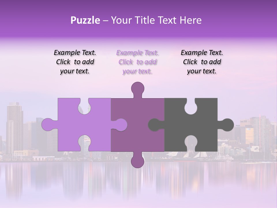 Outdoor Dusk Modern PowerPoint Template