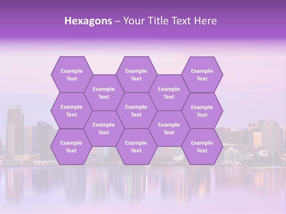 Outdoor Dusk Modern PowerPoint Template