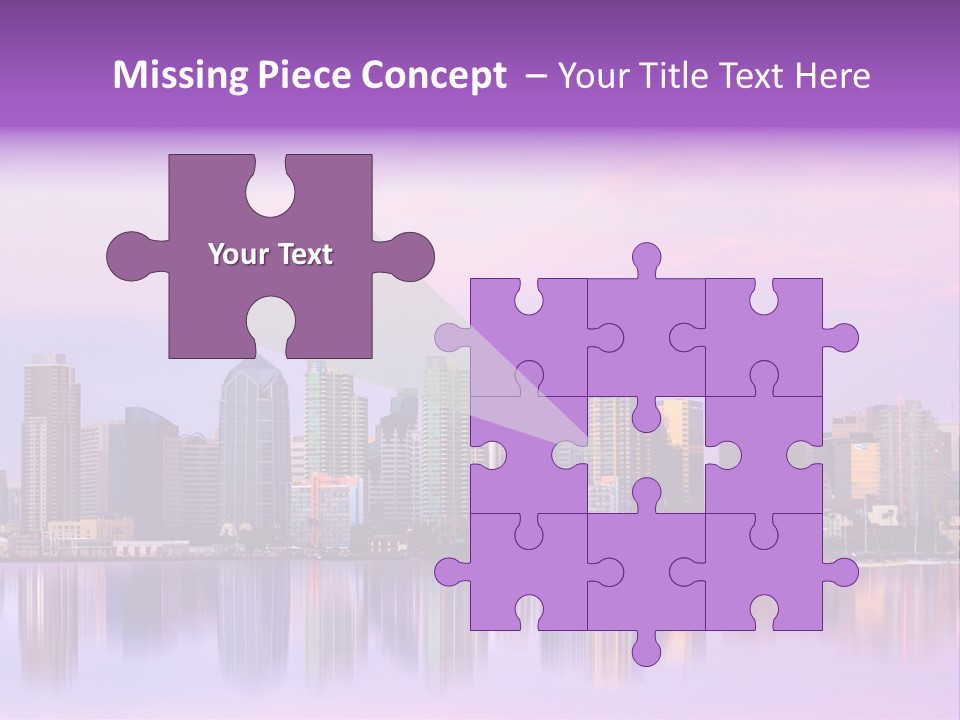 Outdoor Dusk Modern PowerPoint Template