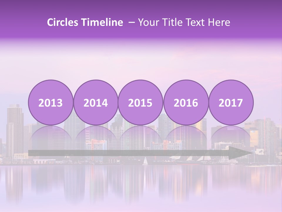 Outdoor Dusk Modern PowerPoint Template