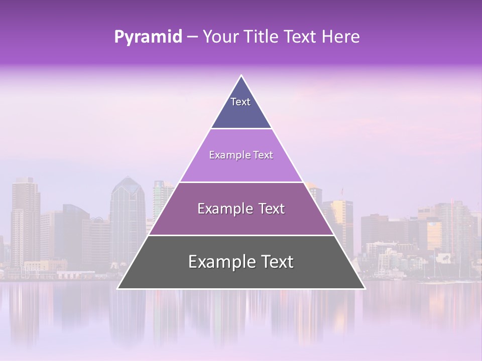 Outdoor Dusk Modern PowerPoint Template
