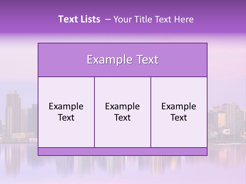 Outdoor Dusk Modern PowerPoint Template
