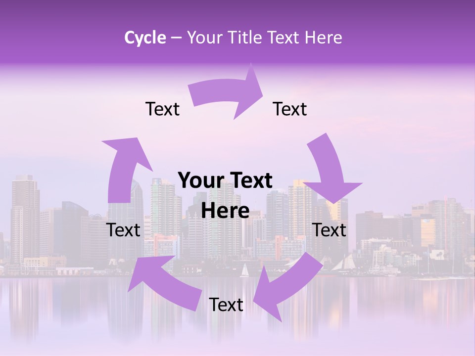 Outdoor Dusk Modern PowerPoint Template