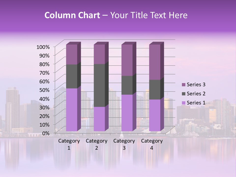 Outdoor Dusk Modern PowerPoint Template