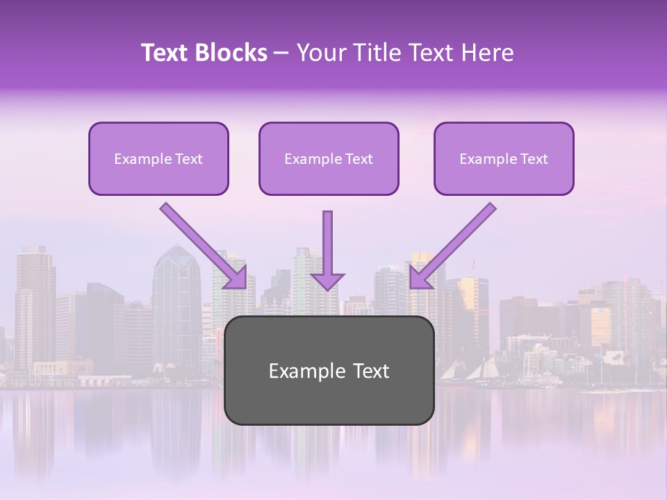 Outdoor Dusk Modern PowerPoint Template