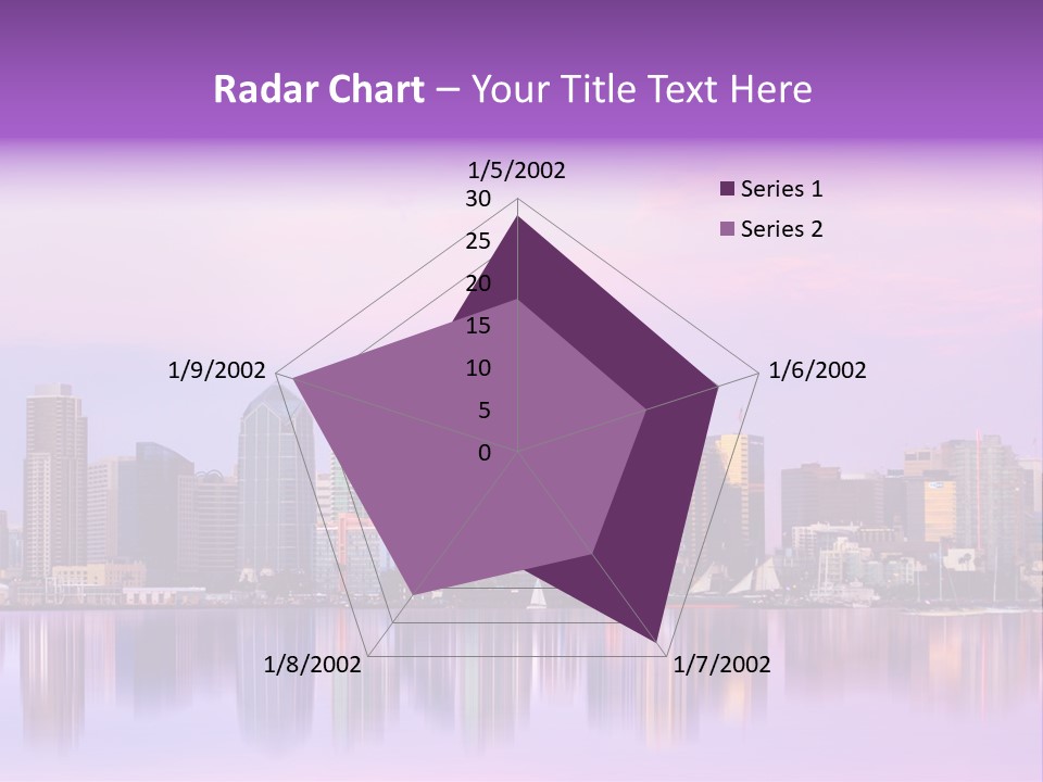 Outdoor Dusk Modern PowerPoint Template