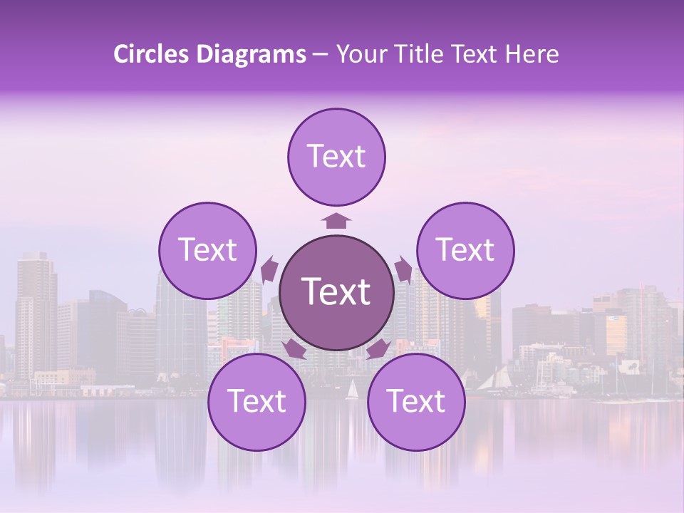 Outdoor Dusk Modern PowerPoint Template