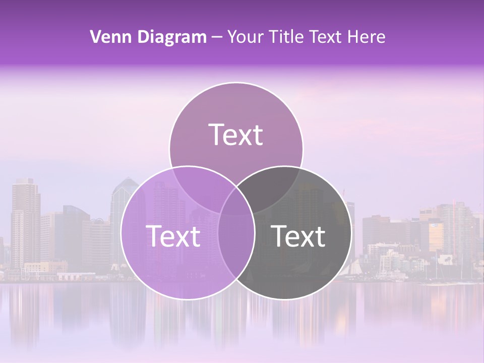 Outdoor Dusk Modern PowerPoint Template