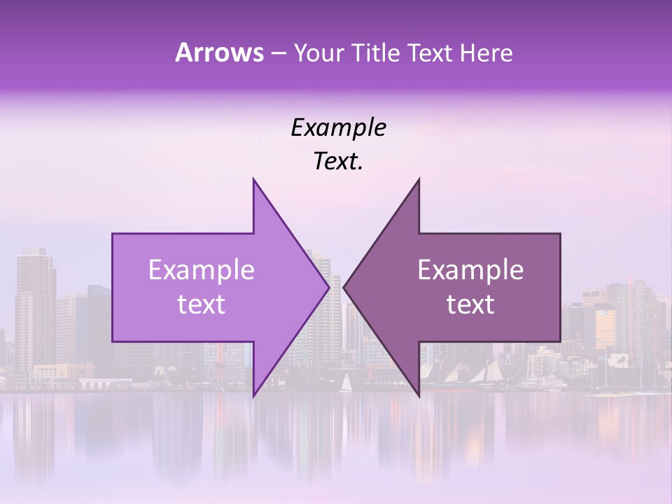 Outdoor Dusk Modern PowerPoint Template