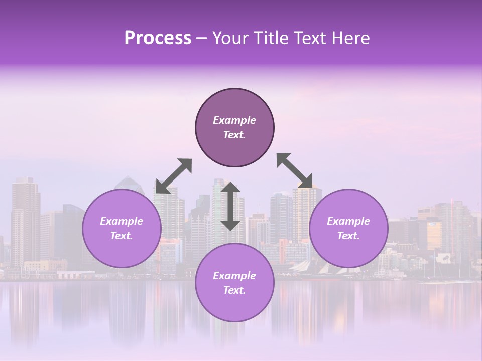 Outdoor Dusk Modern PowerPoint Template