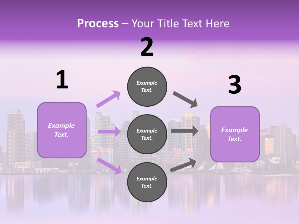 Outdoor Dusk Modern PowerPoint Template