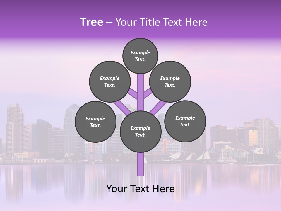 Outdoor Dusk Modern PowerPoint Template