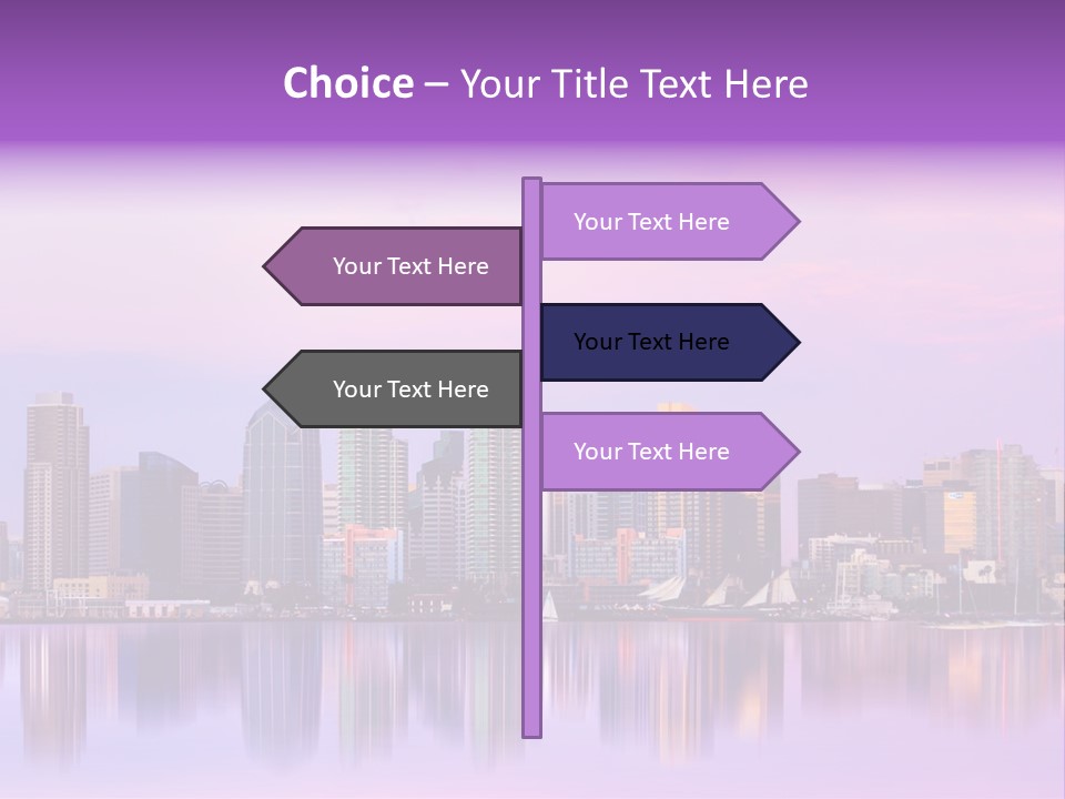 Outdoor Dusk Modern PowerPoint Template