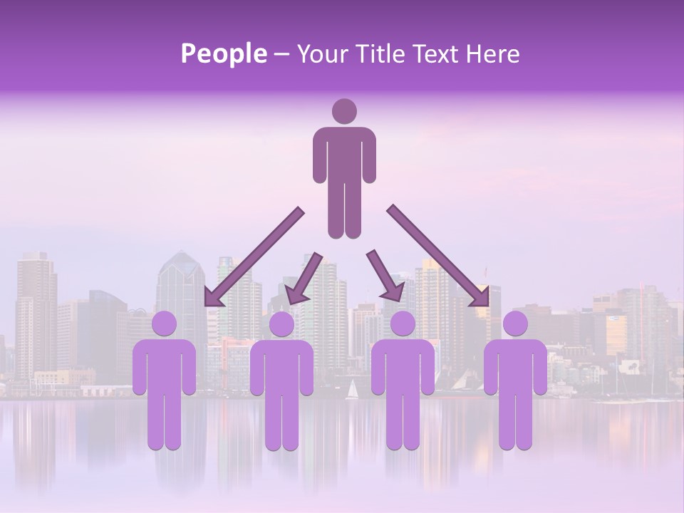 Outdoor Dusk Modern PowerPoint Template