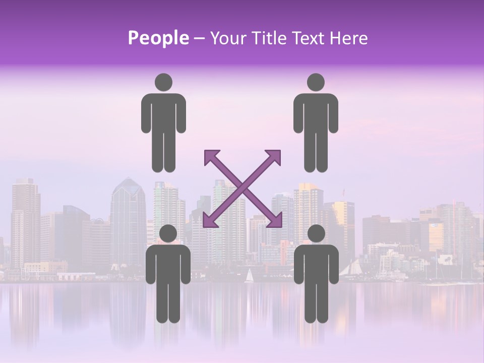 Outdoor Dusk Modern PowerPoint Template