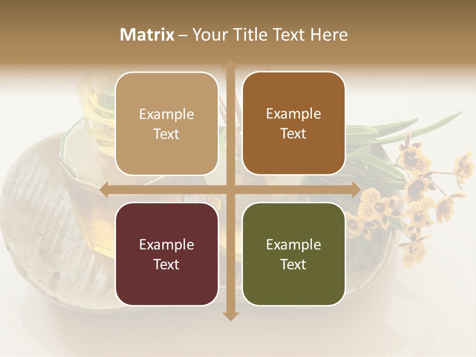 Herb Herbal Aromatherapy PowerPoint Template