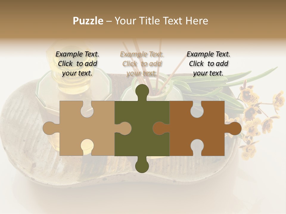 Herb Herbal Aromatherapy PowerPoint Template