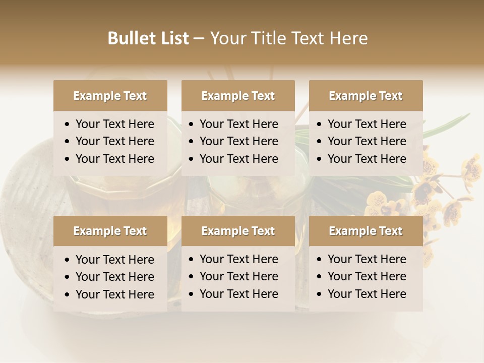 Herb Herbal Aromatherapy PowerPoint Template