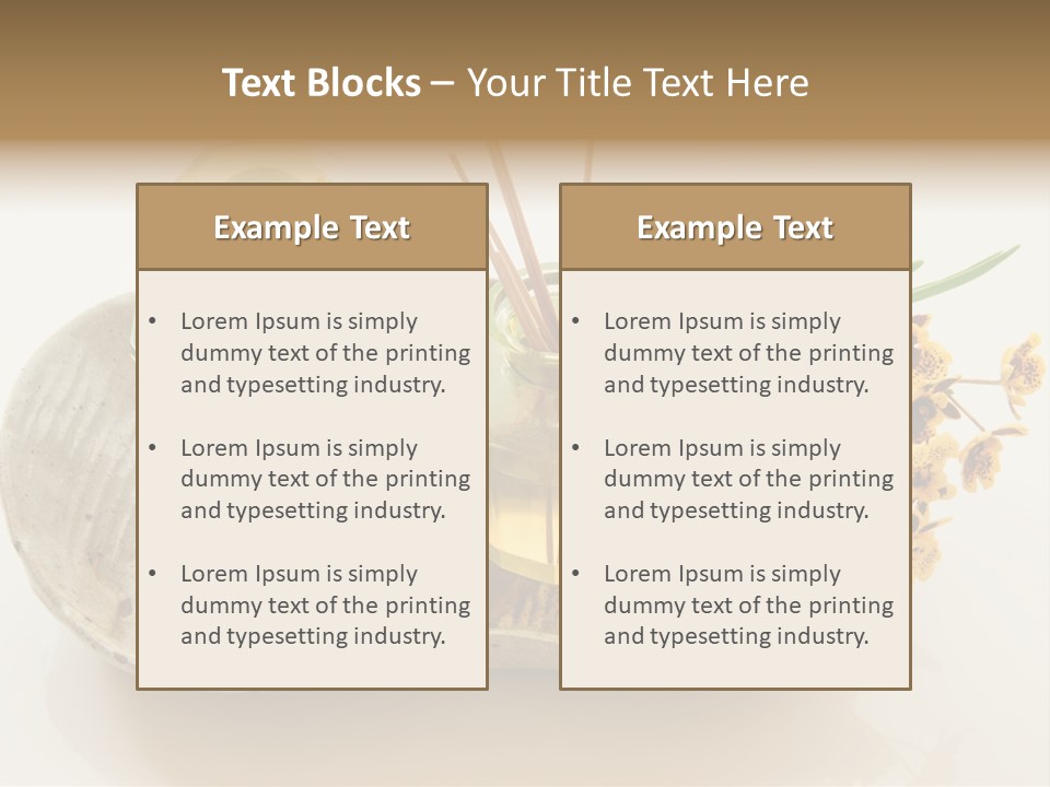 Herb Herbal Aromatherapy PowerPoint Template