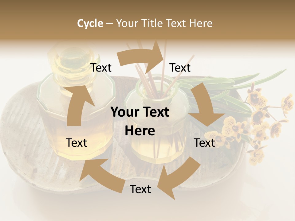 Herb Herbal Aromatherapy PowerPoint Template