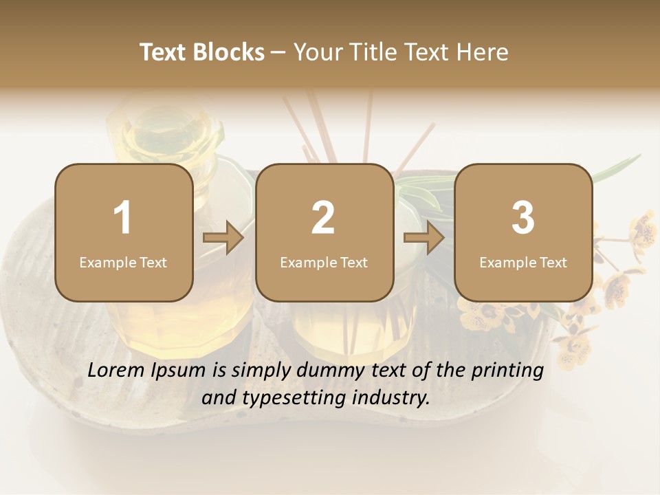 Herb Herbal Aromatherapy PowerPoint Template