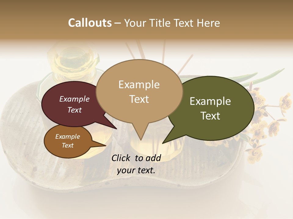 Herb Herbal Aromatherapy PowerPoint Template