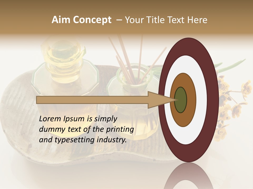 Herb Herbal Aromatherapy PowerPoint Template