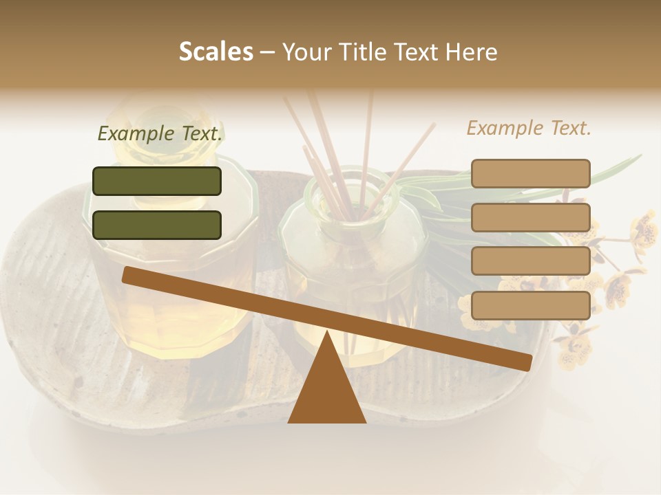 Herb Herbal Aromatherapy PowerPoint Template