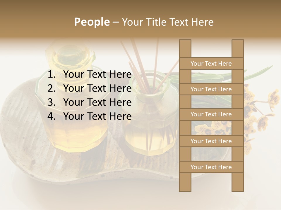 Herb Herbal Aromatherapy PowerPoint Template