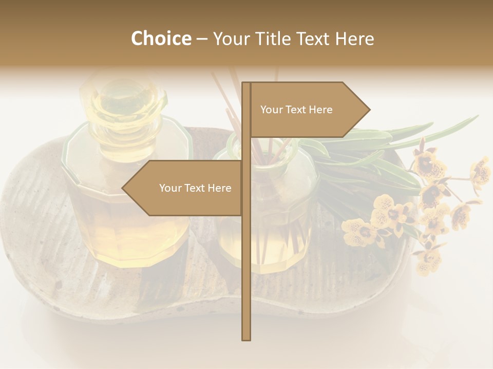 Herb Herbal Aromatherapy PowerPoint Template