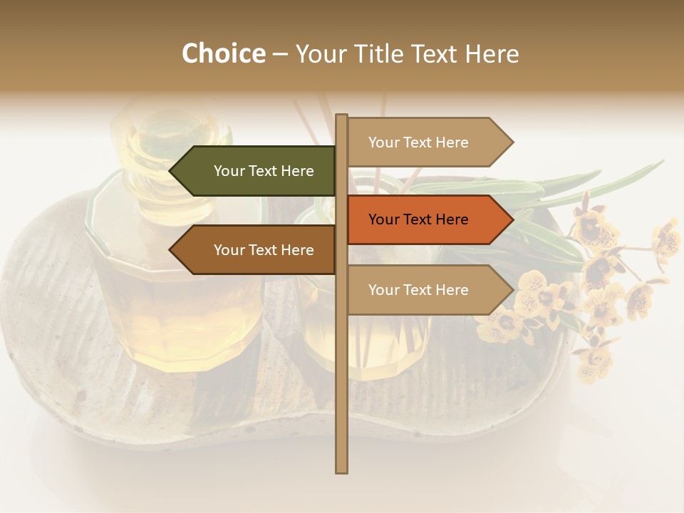 Herb Herbal Aromatherapy PowerPoint Template