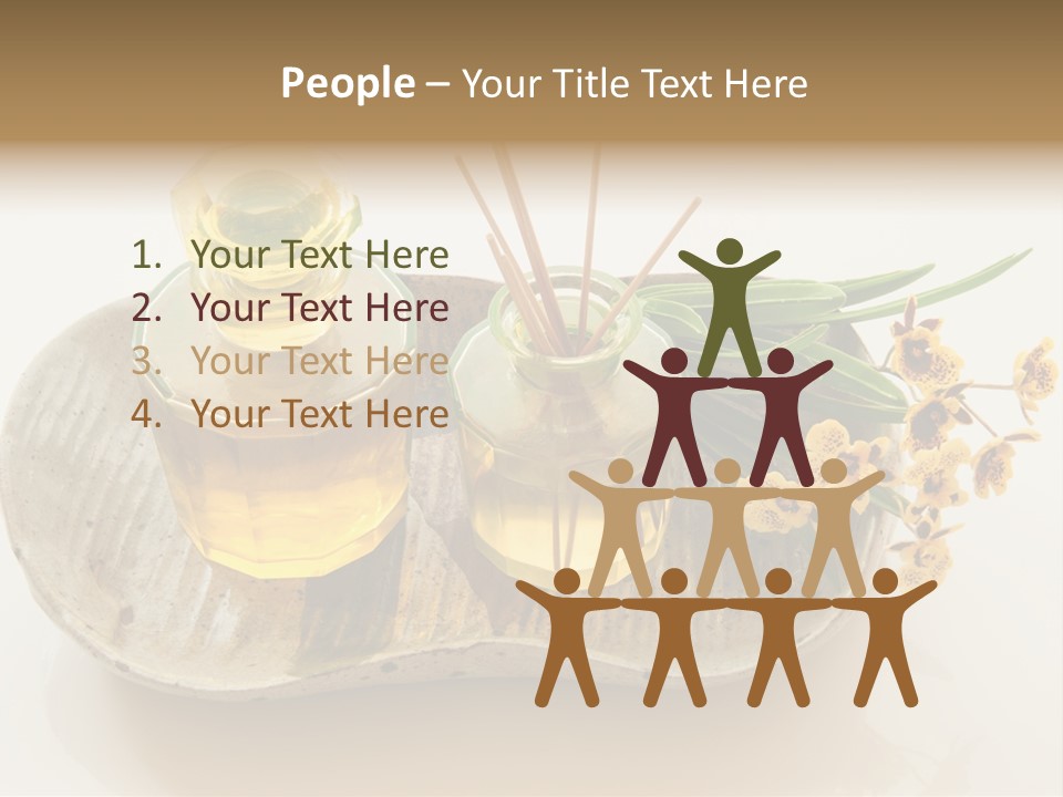 Herb Herbal Aromatherapy PowerPoint Template