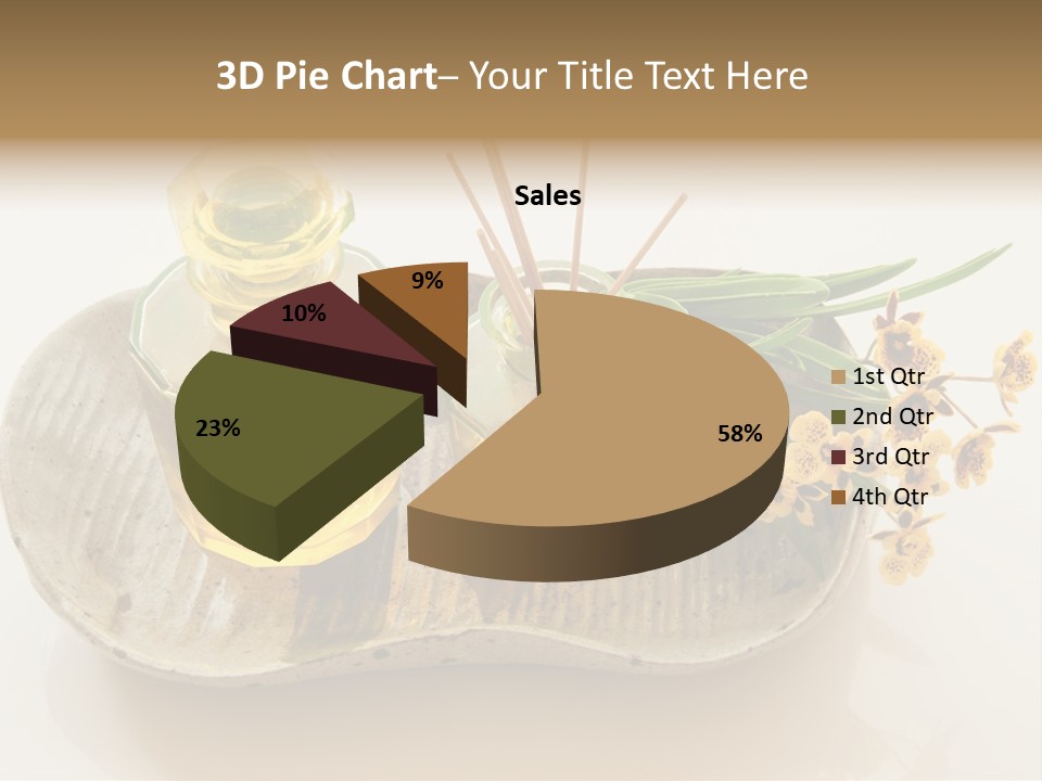 Herb Herbal Aromatherapy PowerPoint Template