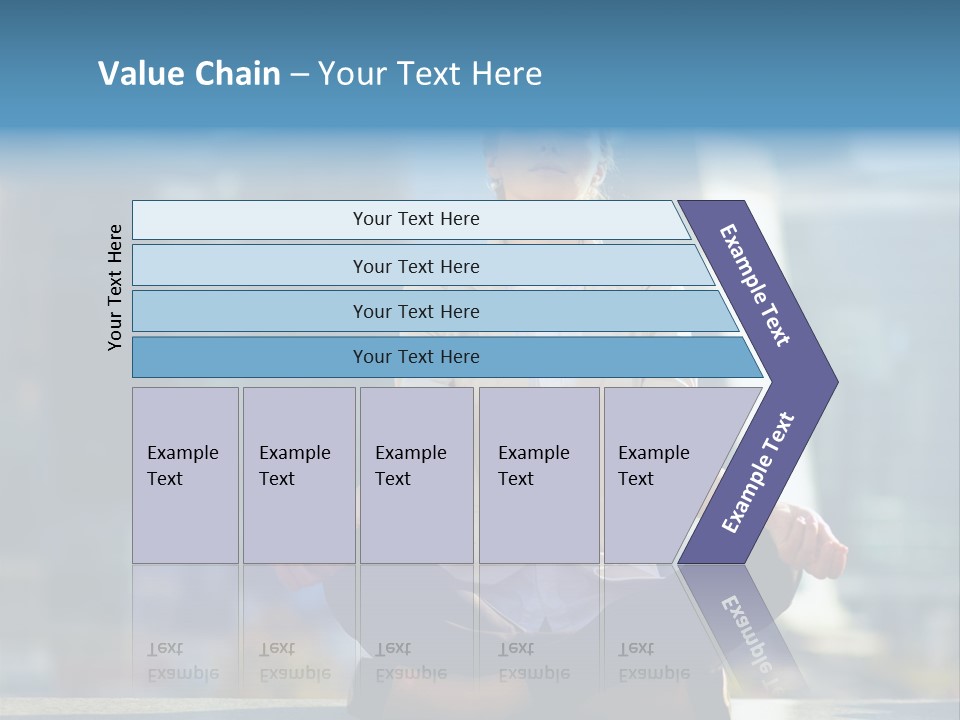 A Woman Sitting In A Lotus Position With Her Eyes Closed PowerPoint Template