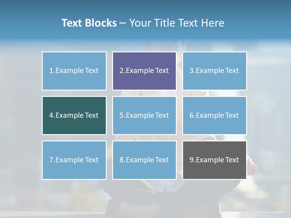 A Woman Sitting In A Lotus Position With Her Eyes Closed PowerPoint Template