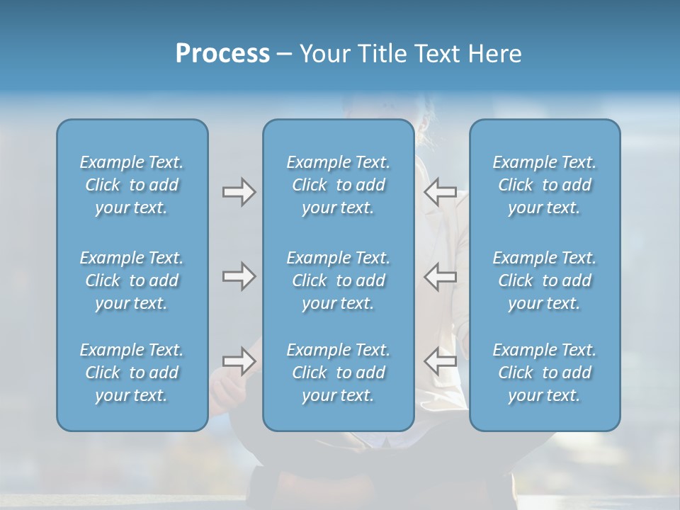 A Woman Sitting In A Lotus Position With Her Eyes Closed PowerPoint Template