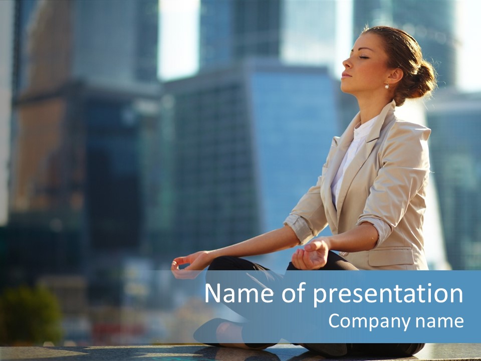 Women Communication Entertainment PowerPoint Template