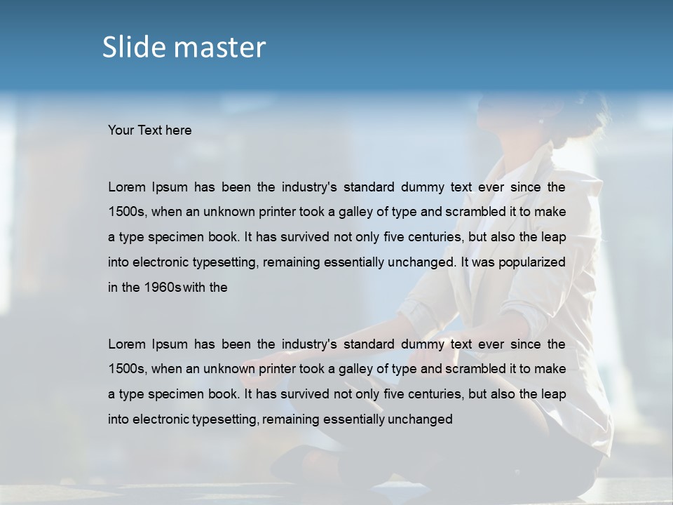 Women Communication Entertainment PowerPoint Template