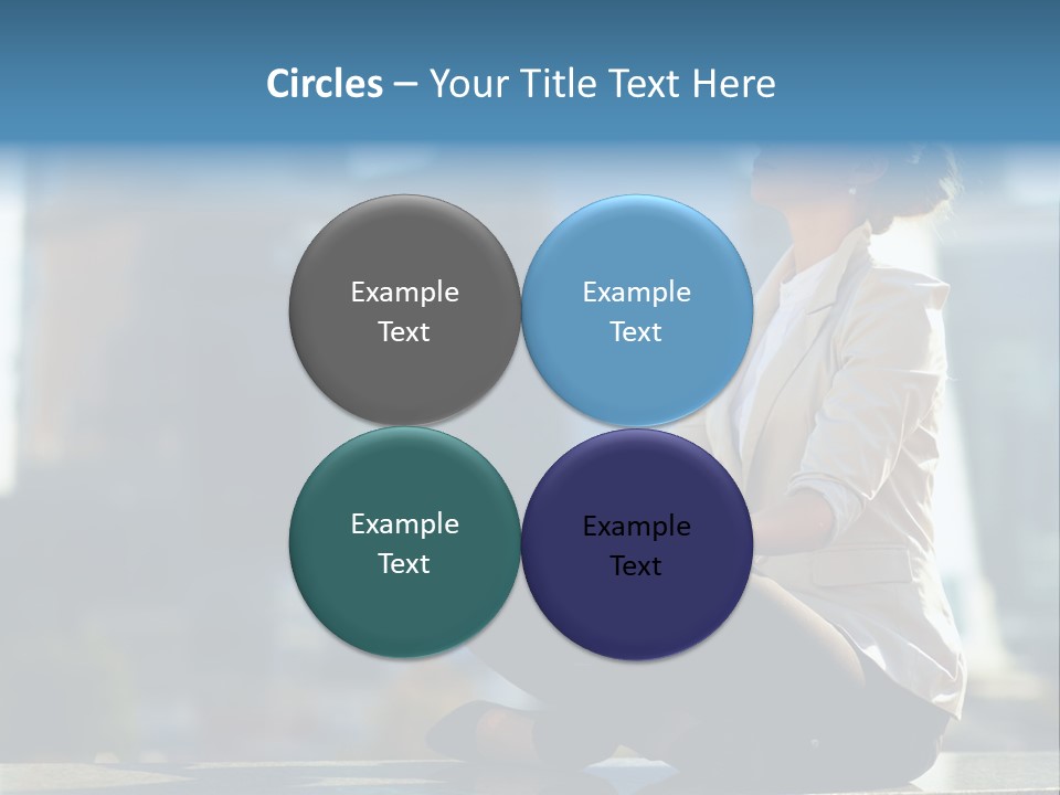 Women Communication Entertainment PowerPoint Template