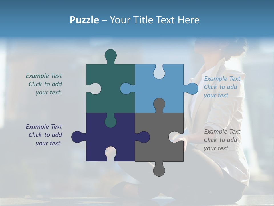 Women Communication Entertainment PowerPoint Template