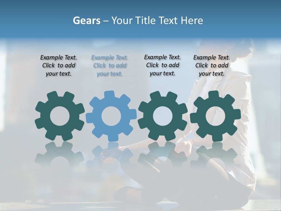 Women Communication Entertainment PowerPoint Template