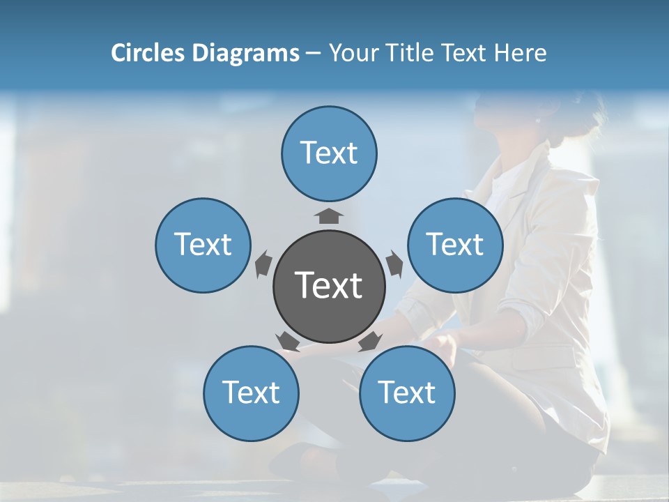 Women Communication Entertainment PowerPoint Template