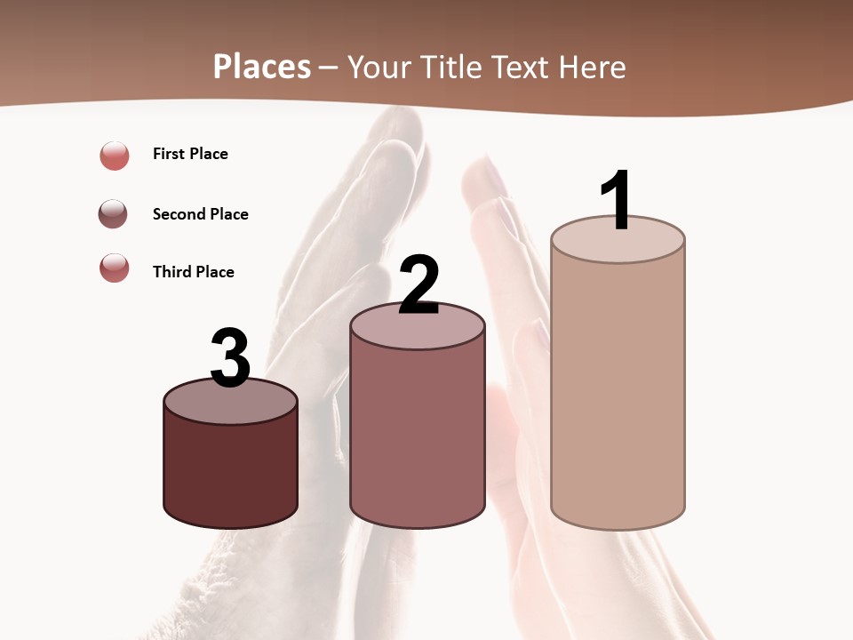 Woman Support Two PowerPoint Template