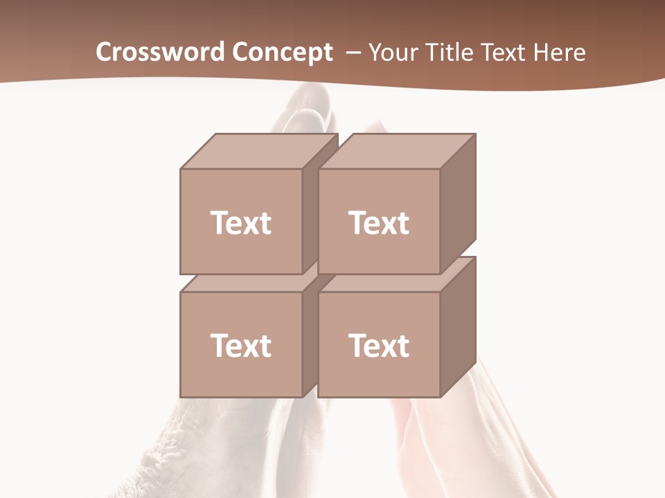 Woman Support Two PowerPoint Template