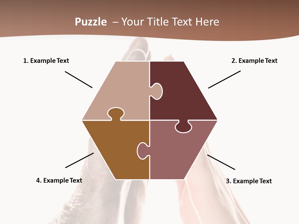 Woman Support Two PowerPoint Template